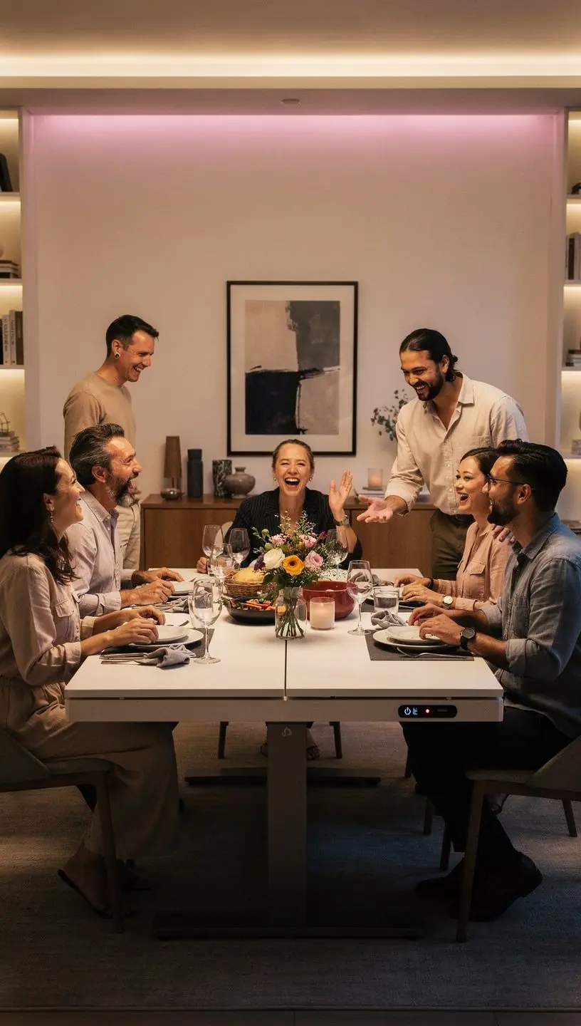 IoT devices enhancing home management efficiency and convenience.